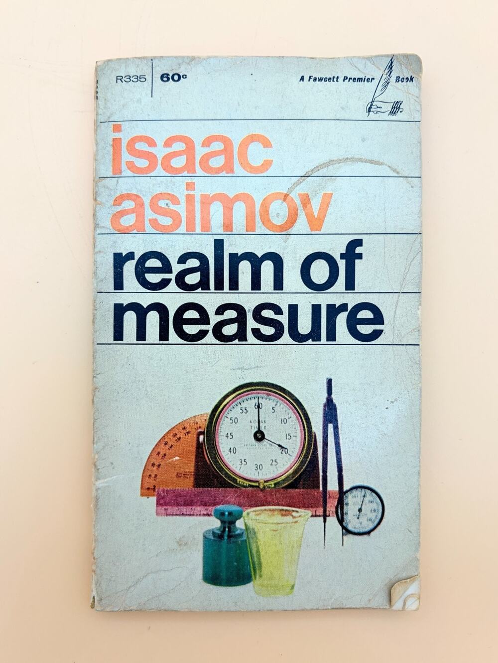Realm of Measure Isaac Asimov Fawcett Premier PB 1967 First Printing Science